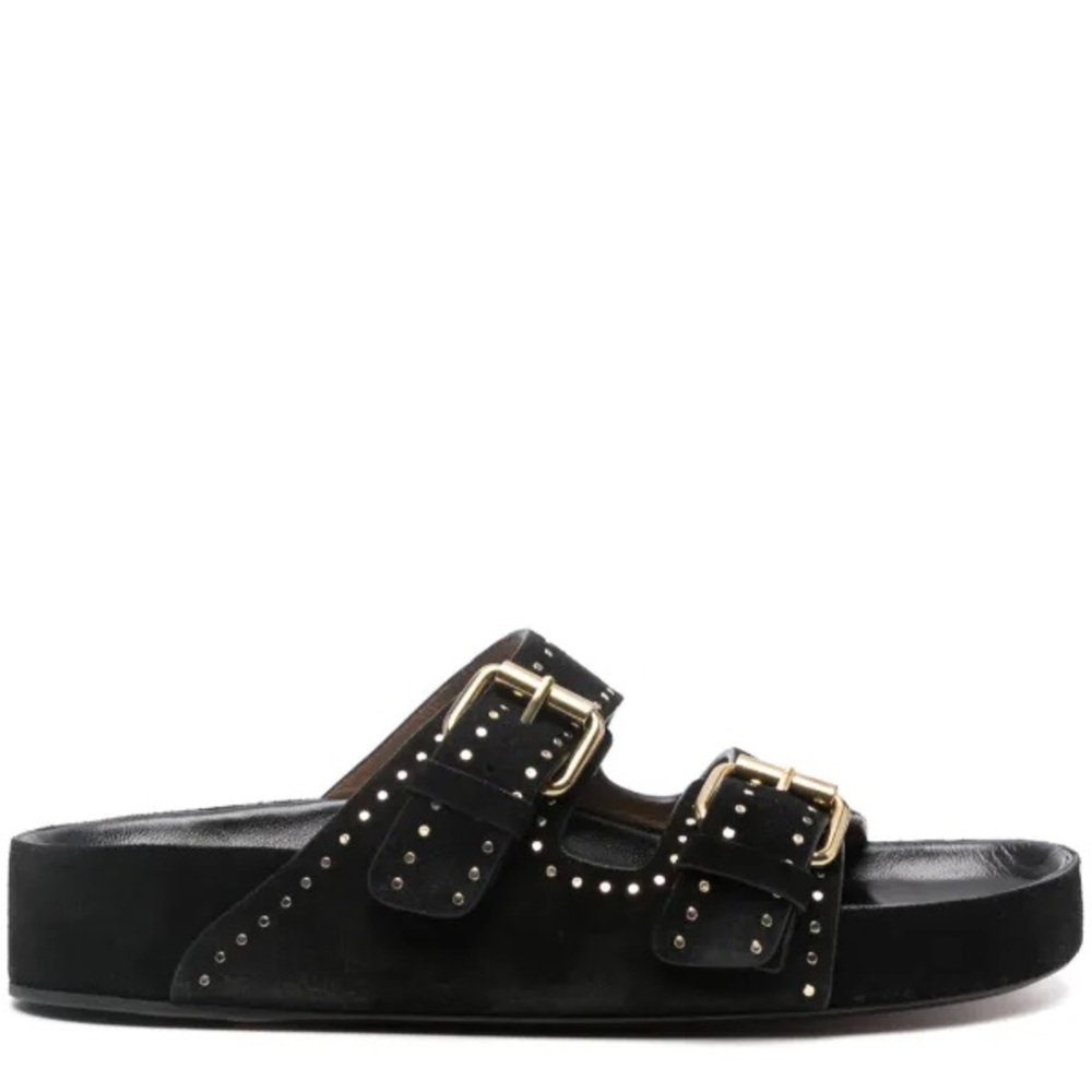 ISABEL MARANT | Lennyo Suede Studded Sandals Sz EU 39 (US 8.5)